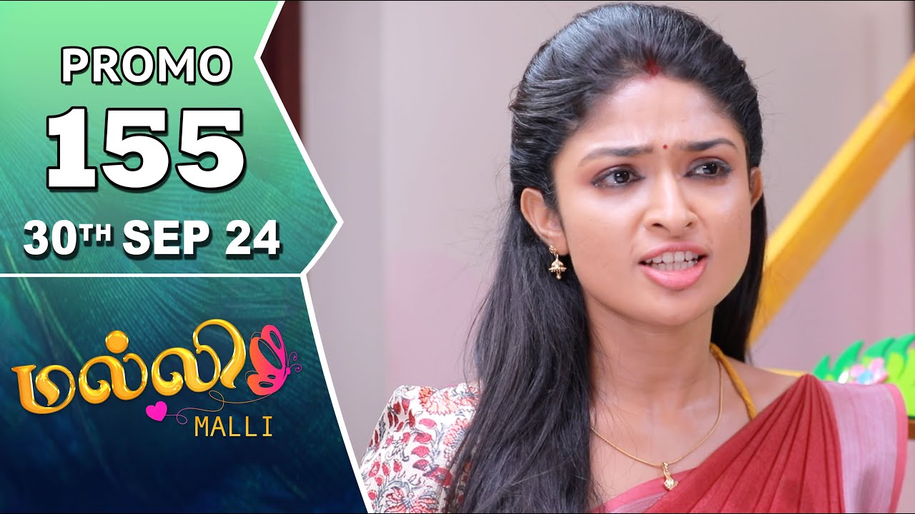 Malli Serial | Episode 155 Promo | 30th Sep 24 | Nikitha | Vijay | Saregama TV Shows Tamil