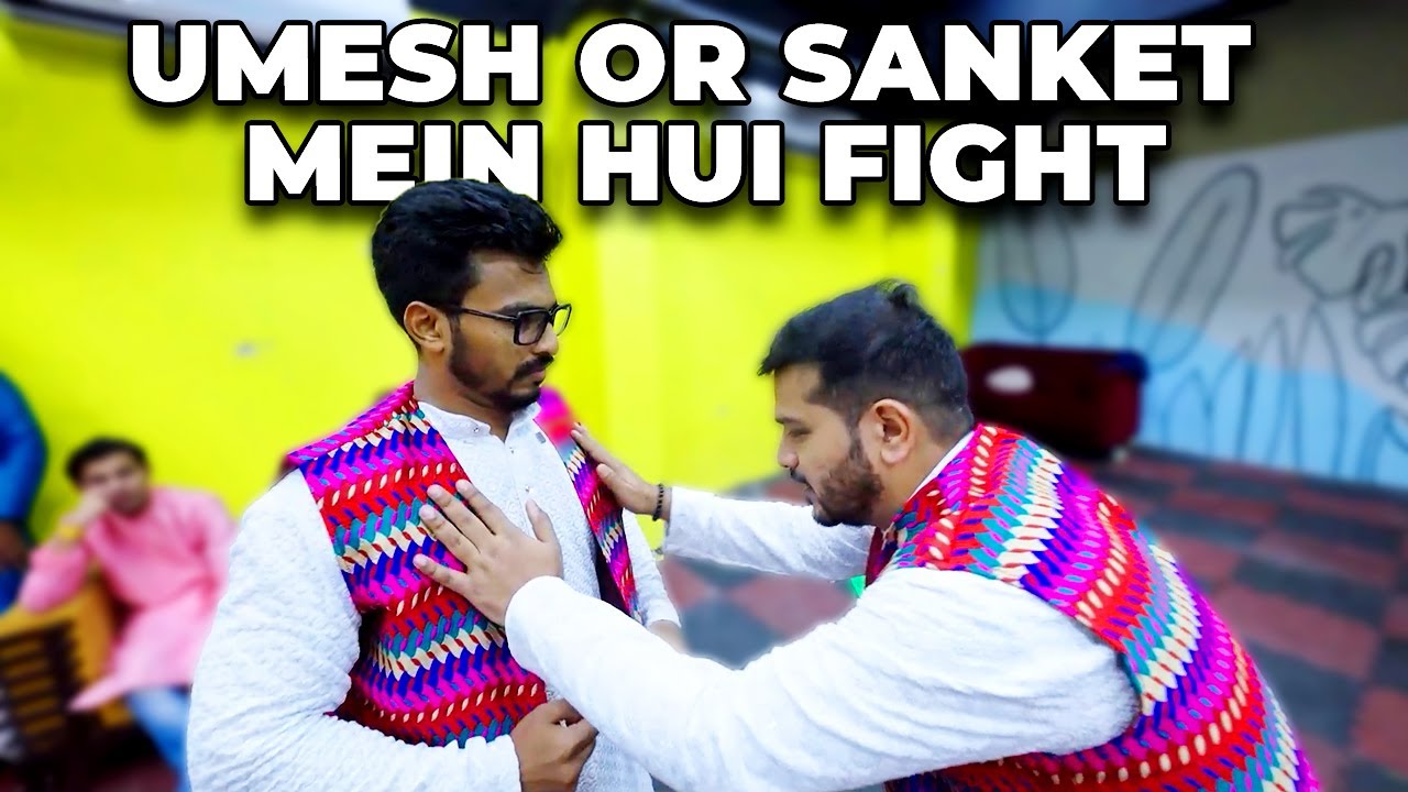 Sanket vs Umesh | *Navratri Dance Turns into Fight! 😰*