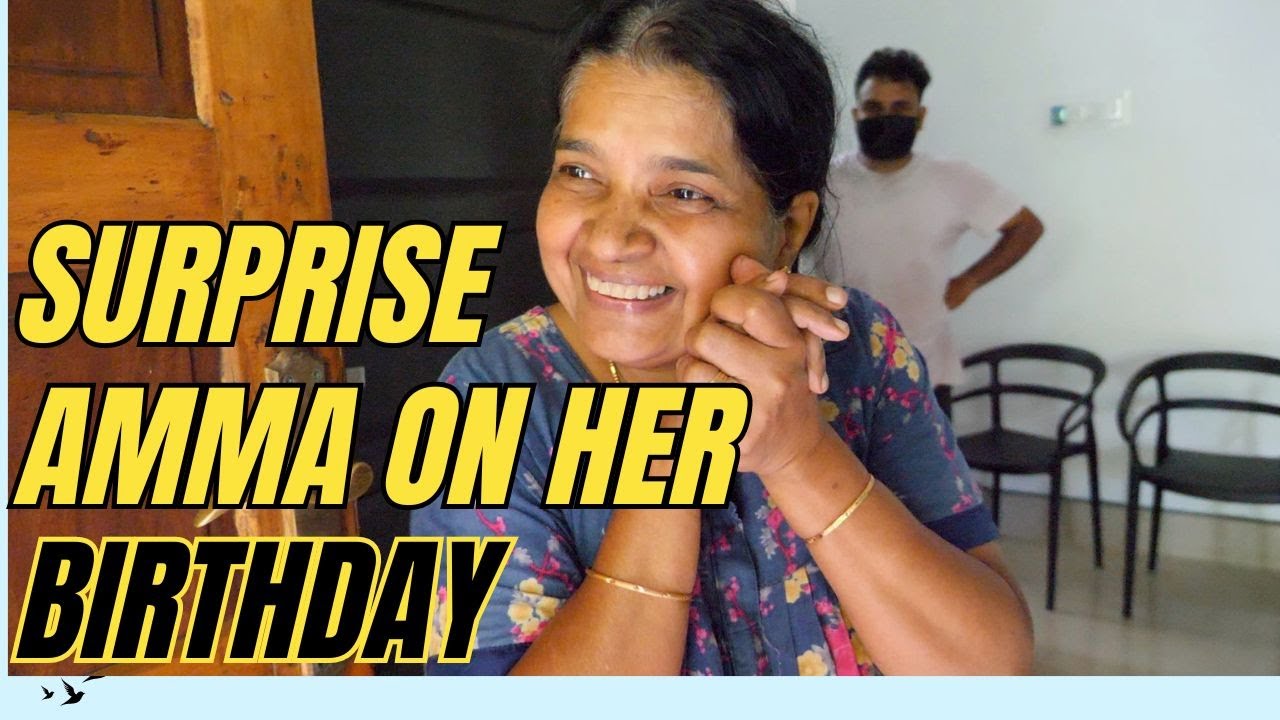 Surprise Amma on Birthday