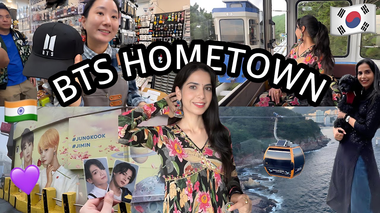 🇰🇷I visited BTS Jimin and Jungkook home 🏠 | Busan Vlog, Korea 💜