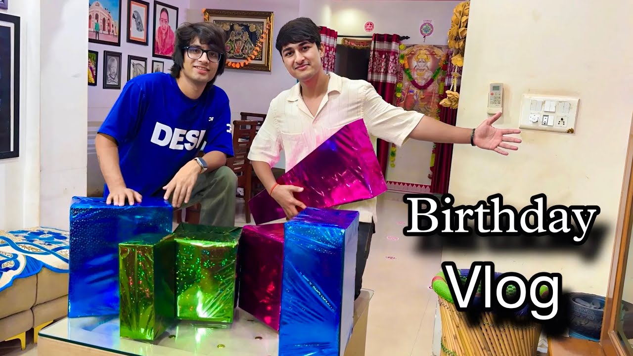 Birthday me mile itne saare gifts 😍 / birthday vlog