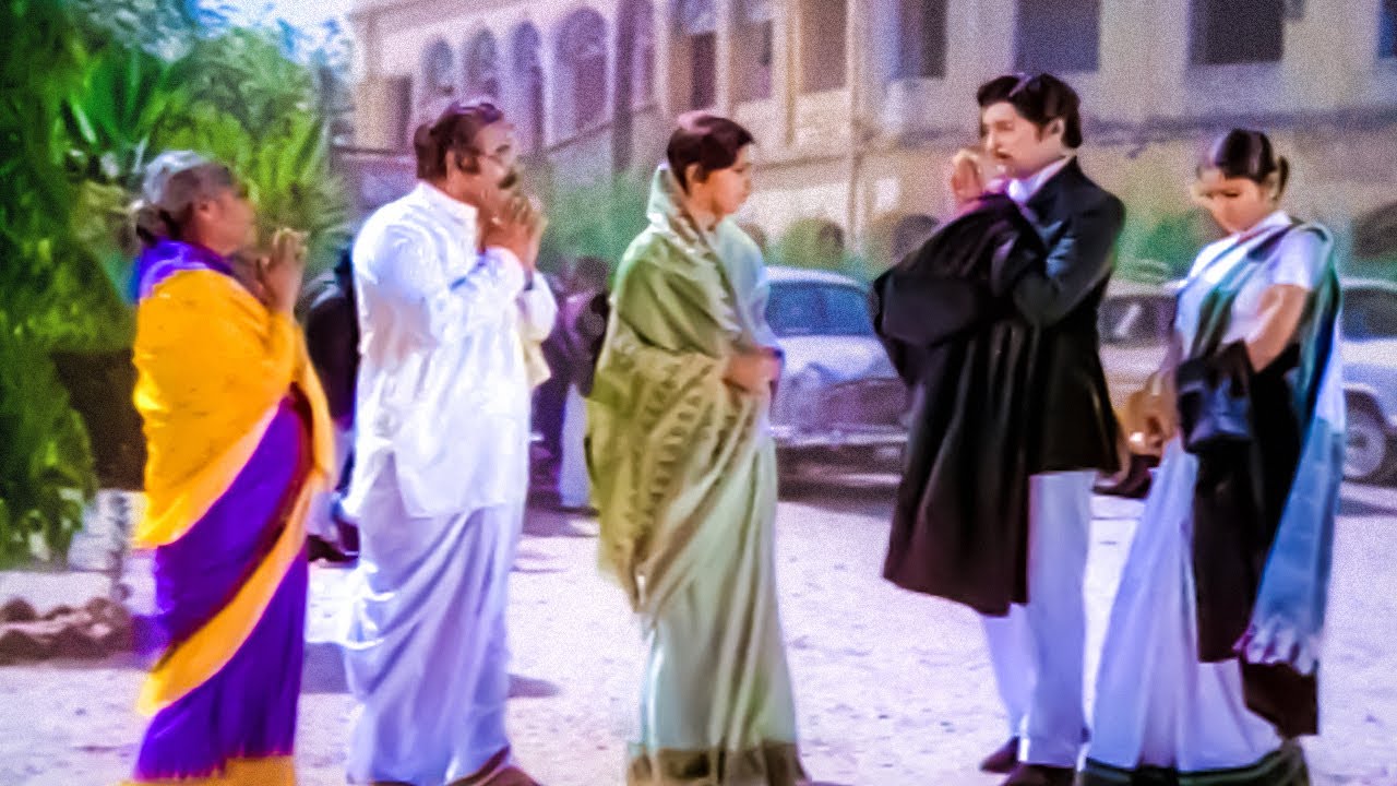 Sobhan Babu, Jayasudha, Ambika Family Drama Full HD Part 10 | Rao Gopal Rao | Allu Ramalingaiah