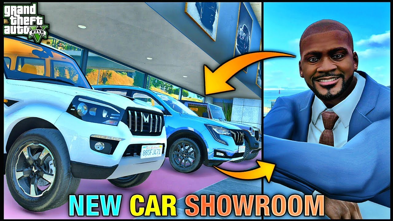 Finally New Car Showroom Open Kar Liya 😍🔥 Thar ROXX Se Leke Scorpio Sab Kuch😉 ( GTA 5 Mods )