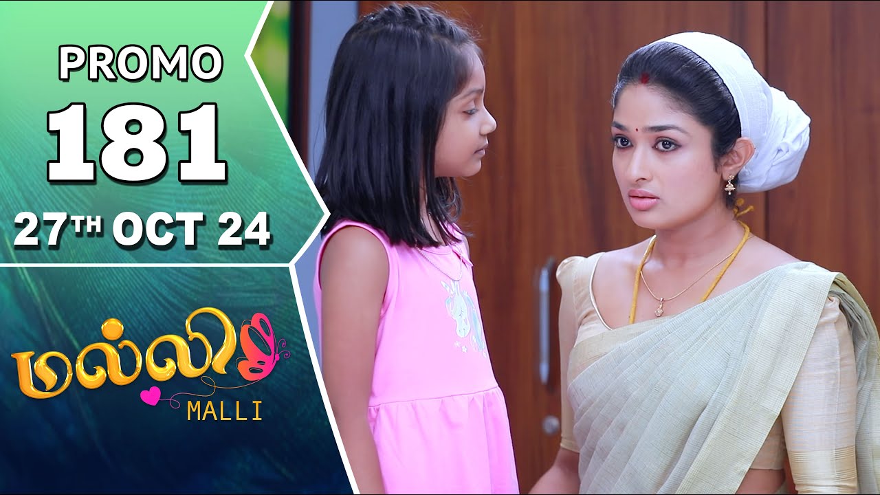 Malli Serial | Episode 181 Promo | 27th Oct 24 | Nikitha | Vijay | Saregama TV Shows Tamil