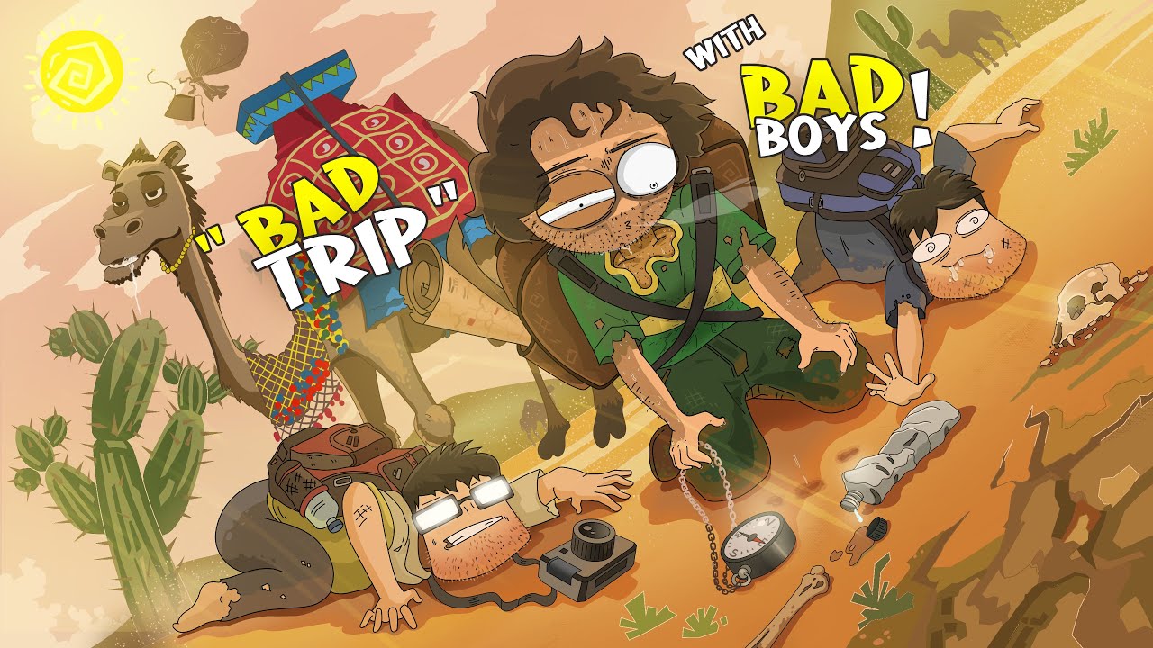 Bad Trip With Bad Boys ! –  Misadventures on a Boys Trip  – HardToonz