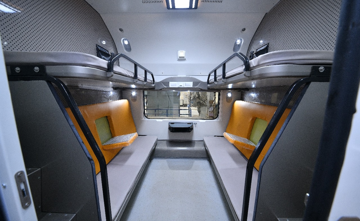 First Look: Vande Bharat Sleeper Train Set To Revolutionise Overnight Travel