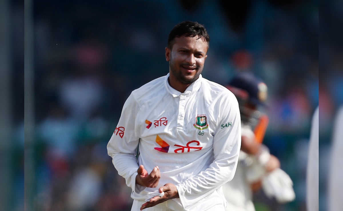 Shakib Set For Test Farewell At Home, Included In BAN Squad For 1st Test