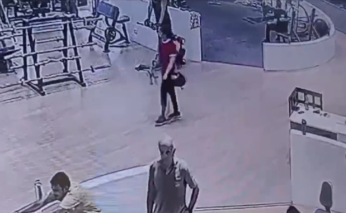 CCTV Footage Of Kanpur Woman At Gym On Day Trainer Murdered Her