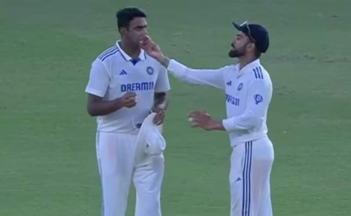 Watch: Kohli's Plan For Ashwin Works Wonders, Produces Wicket Immediately