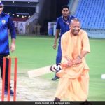 Watch: After Chess, Yogi Adityanath Plays Cricket In Lucknow