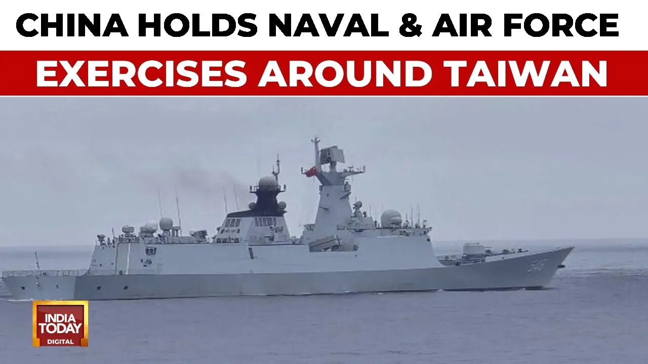 China conducts military exercises around Taiwan as warning