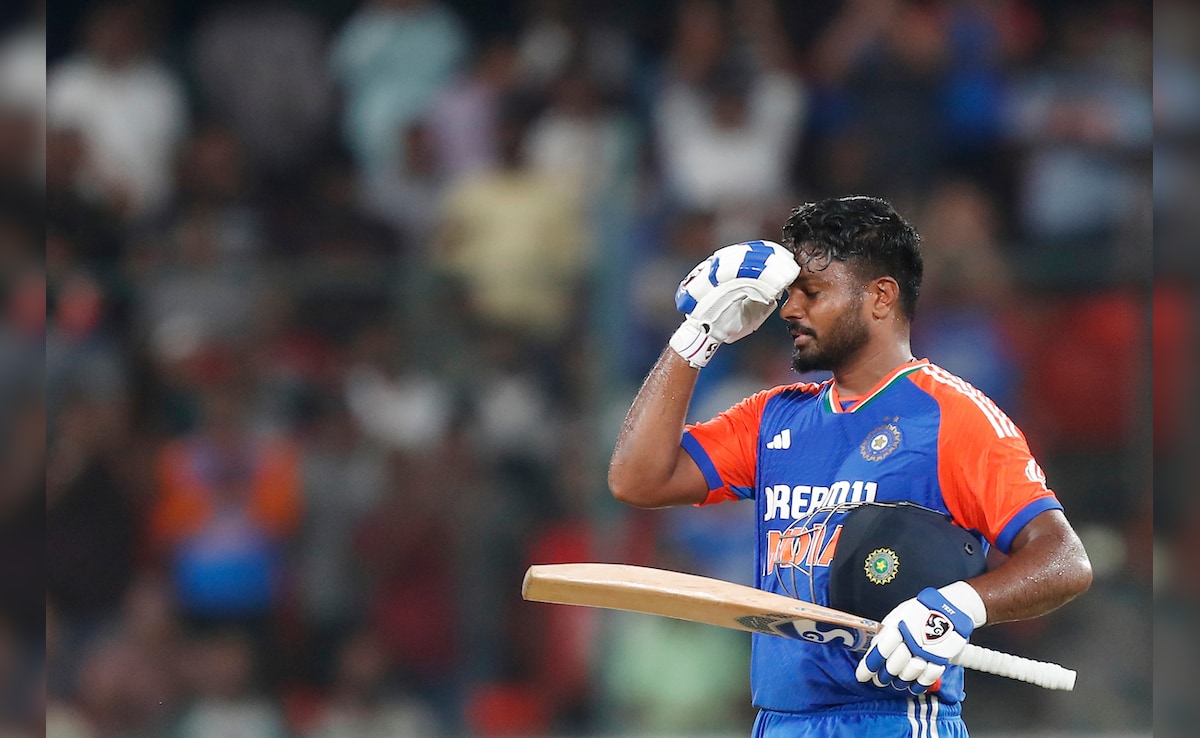 Samson Shatters Rohit's All-Time T20I Record With Hyderabad Heroics