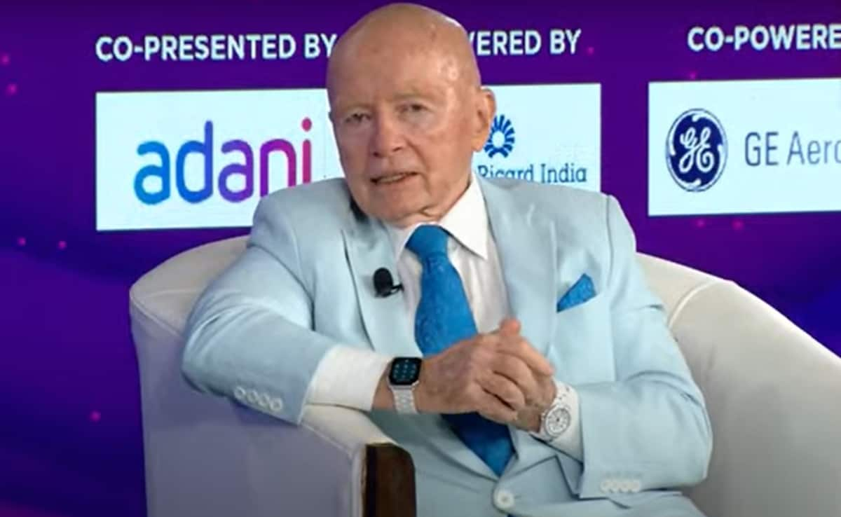 Investor Mark Mobius At NDTV World Summit