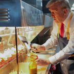 Donald Trump makes fries at McDonald’s, says ‘worked 15 minutes more than Kamala Harris’