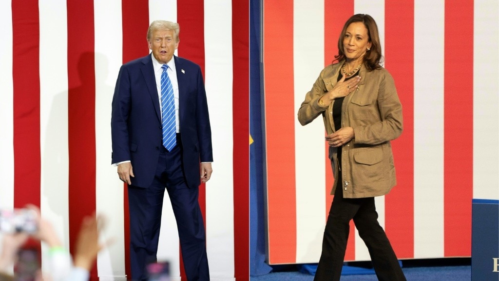 US election 2024: Kamala Harris-Donald Trump neck-and-neck as 2024 US presidential race enters final month