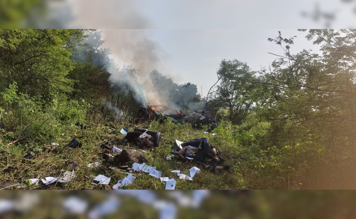 3 Killed After Helicopter Crashes In Hilly Area Near Pune