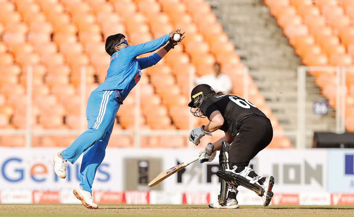 Watch: Deepti Shows Brilliant Reflexes To Pull Off Stunning Catch vs NZ