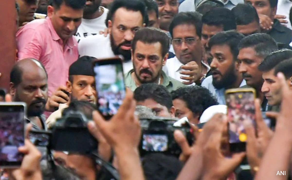 Security Upgraded At Salman Khan's Bandra Home After Baba Siddique Murder