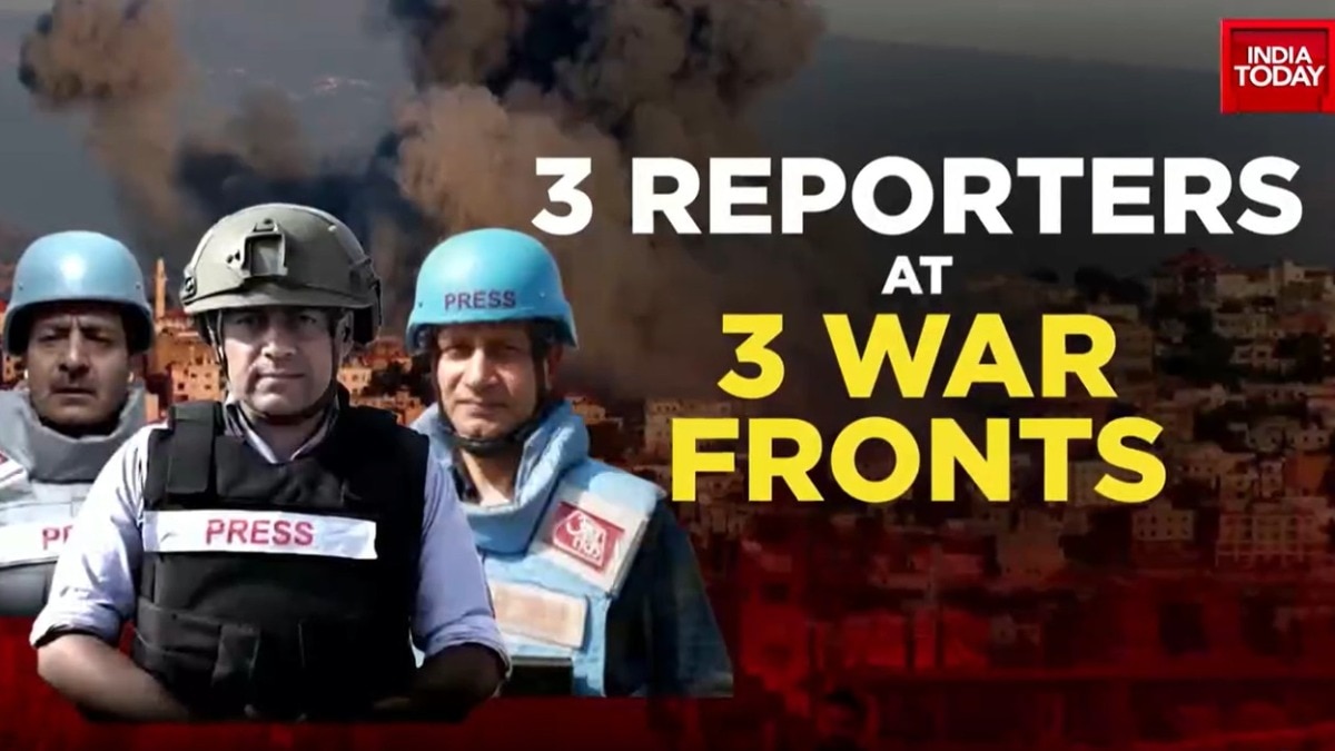 Watch India Today’s ground reports from conflict zones in Israel, Iran, Lebanon