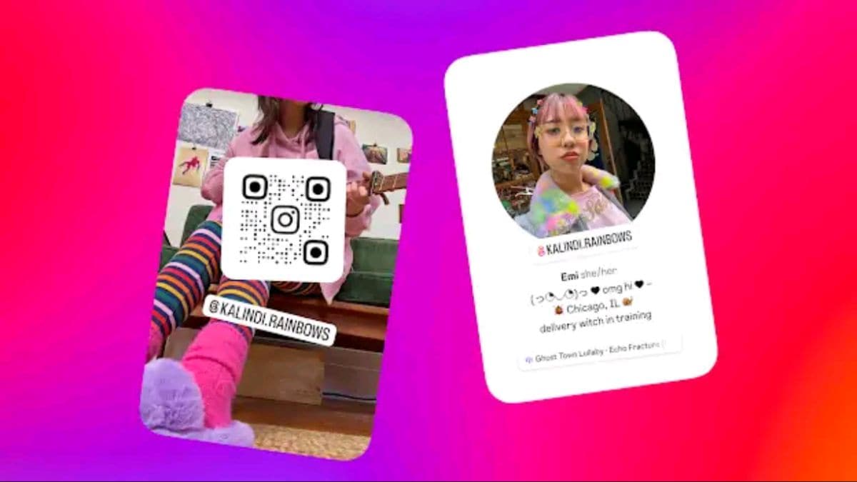 Instagram Rolls Out Customisable Profile Card Feature for Easy Sharing via QR Codes