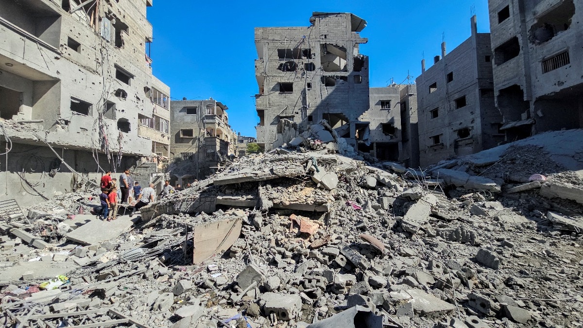 Israel-Hamas war: 55 Palestinians dead after Israeli strike hits residential building in Gaza’s Beit Lahiya town