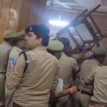 Ghaziabad Court Chaos After Judge vs Lawyer, Cops Chase Away Advocates