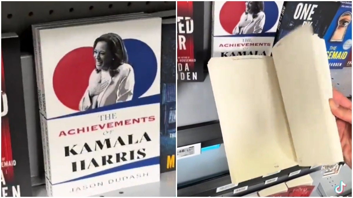 US presidential election 2024: ‘The Achievements of Kamala Harris’ becomes US Amazon best-seller, mostly blank