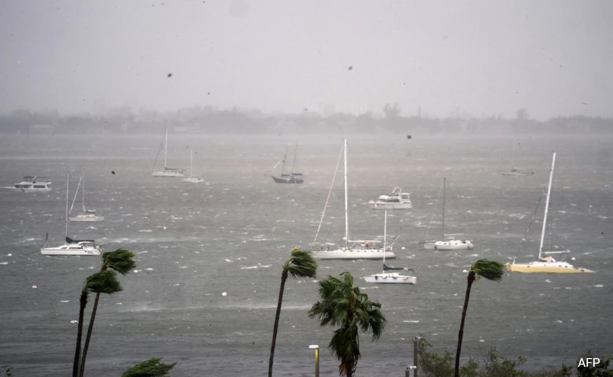 Man Rescued 48 Km Offshore After Hurricane Milton