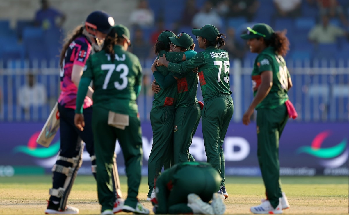 Bangladesh 'Emotional' After First Win In 10 Years At Women's T20 World Cup