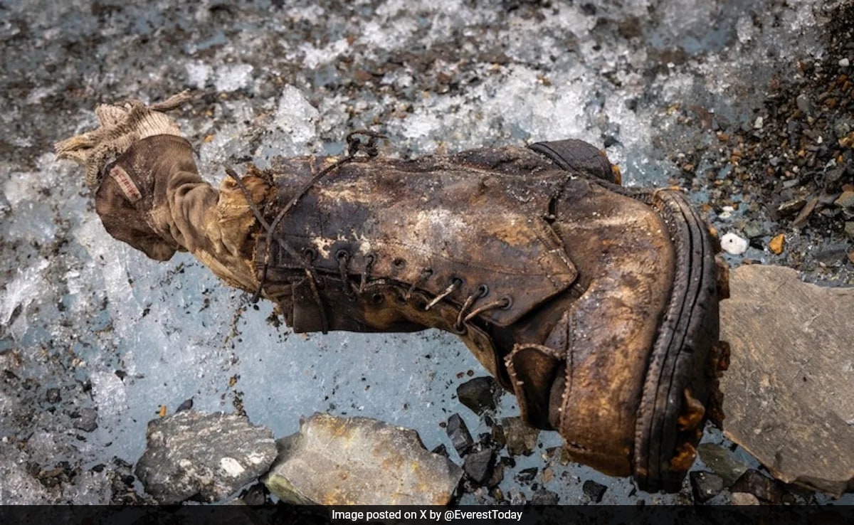 Human Remains Discovered On Mount Everest May Belong To Climber Missing For 100 Years