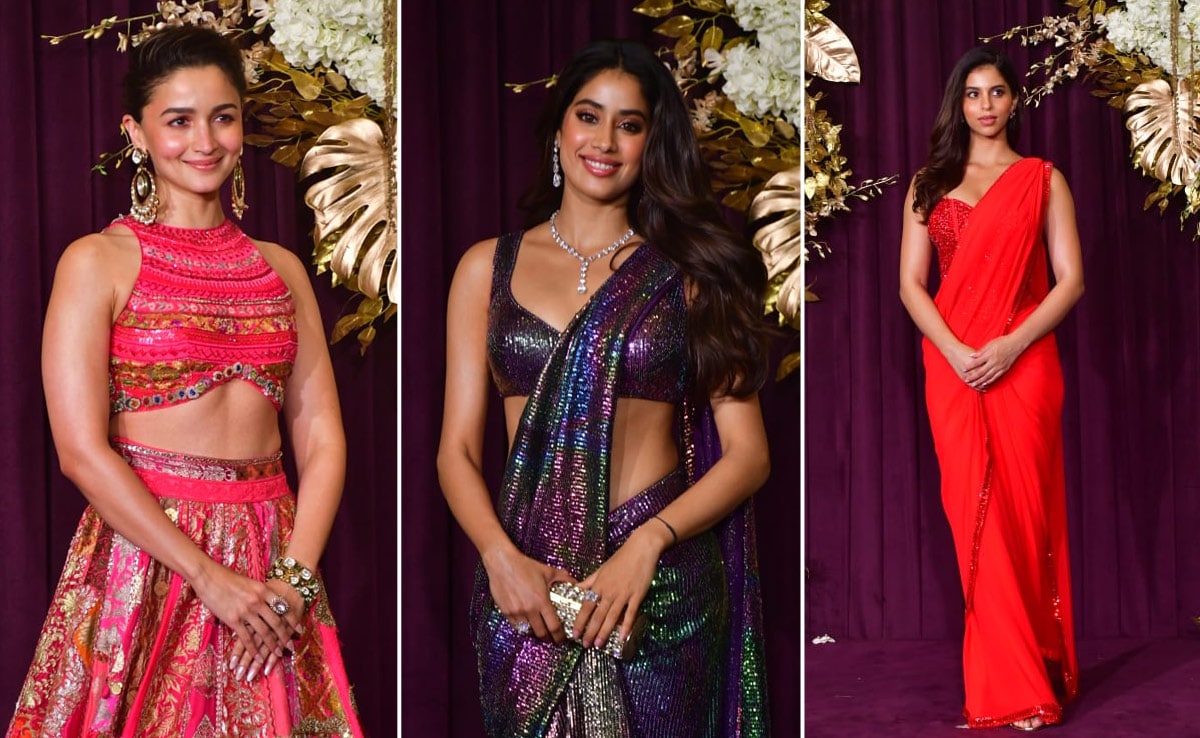 Alia Bhatt, Janhvi Kapoor, Suhana Khan And Others At Manish Malhotra's Starry Diwali Party