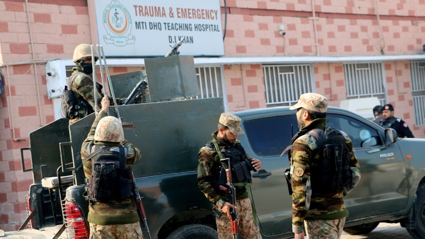 10 border cops killed in terror attack at checkpoint in Pakistan, says report