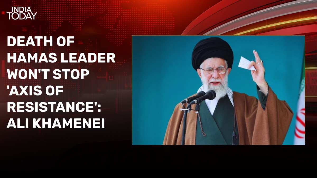 Death of Hamas leader won’t stop ‘Axis of Resistance’: Ali Khamenei