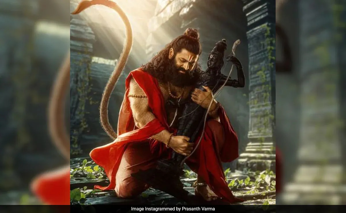 Jai Hanuman New Poster: The Internet Is Mesmerized By Rishab Shetty's Look As Lord Hanuman