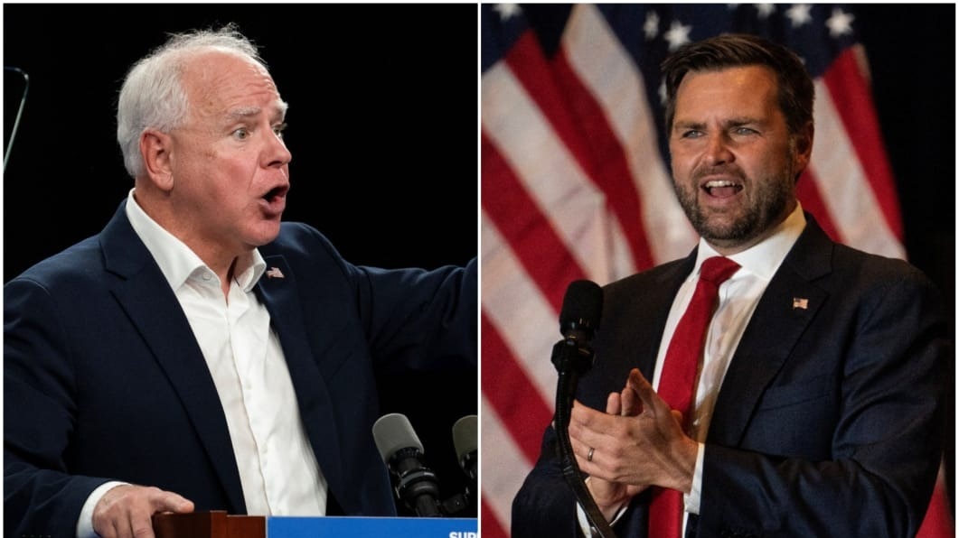 Midwest showdown: Tim Walz, JD Vance to face-off in US vice-presidential debate