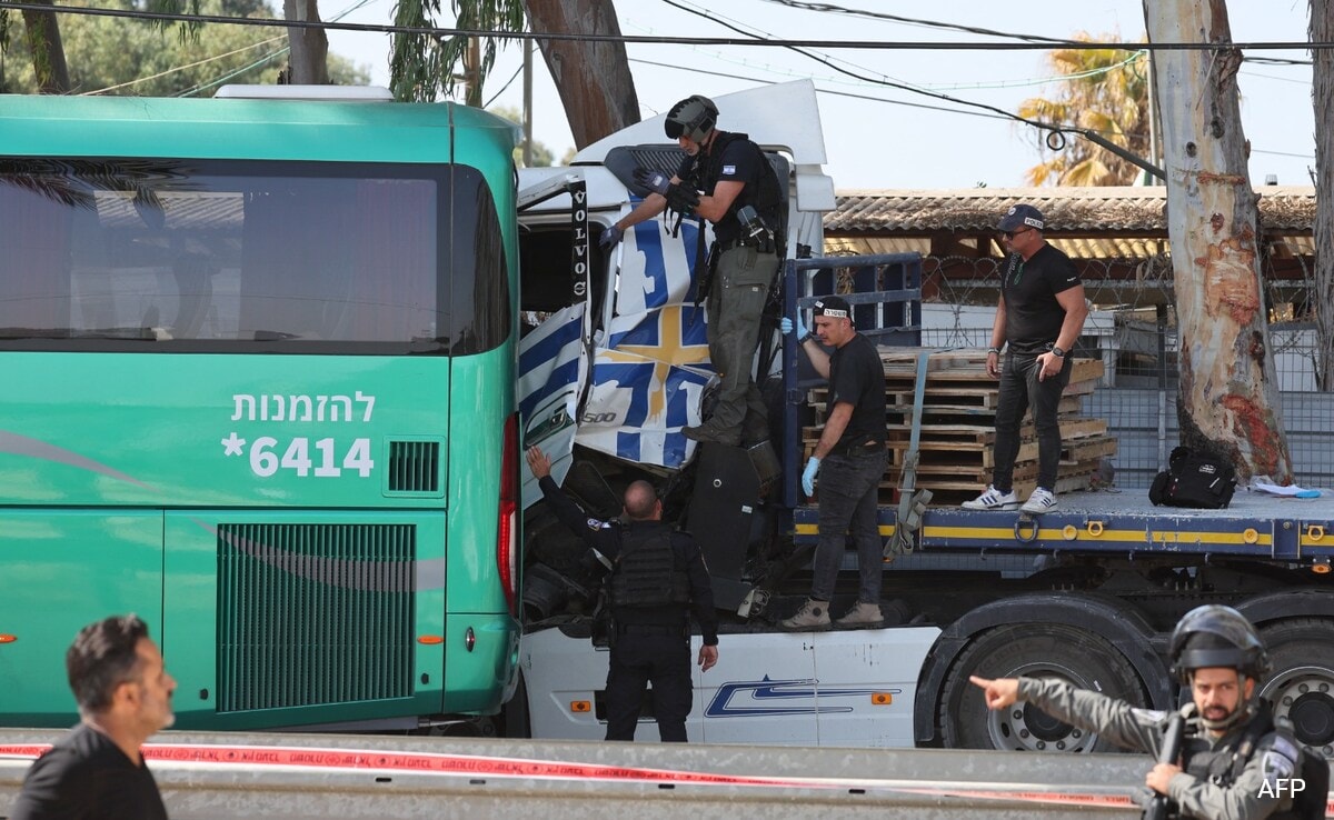 Truck Rams Into Bus Stop In Israel’s Tel Aviv, Dozens Injured