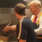 Watch: Trump puts on apron, turns ‘fry cook’ at McDonald’s Philadelphia