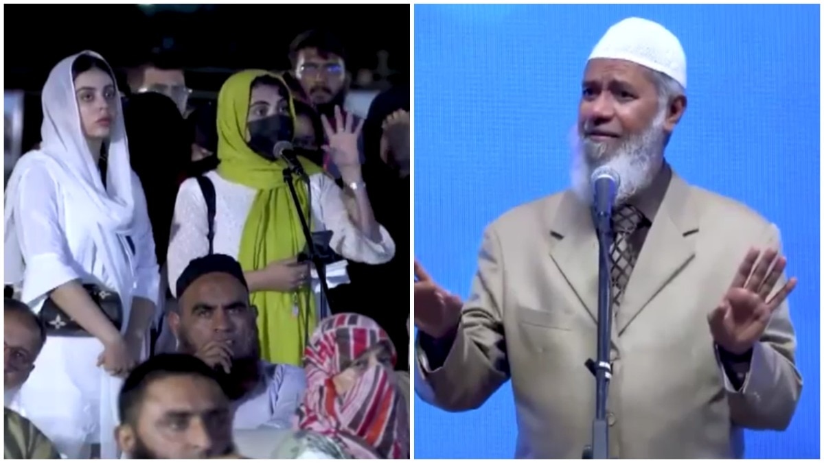 Zakir Naik’s heated exchange with girl on Islam and paedophilia, video is viral