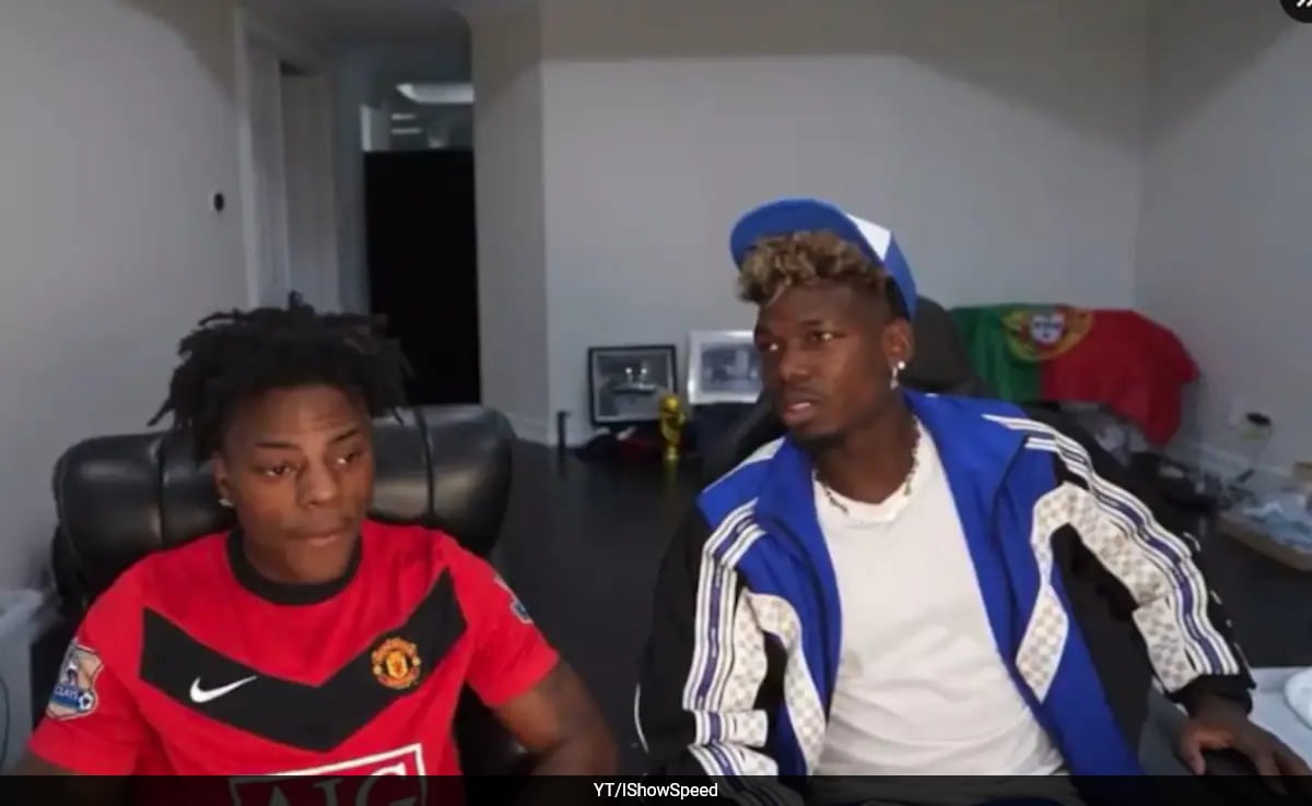 Pogba Appears On IShowSpeed's Livestream, Wishes Kohli On His Birthday