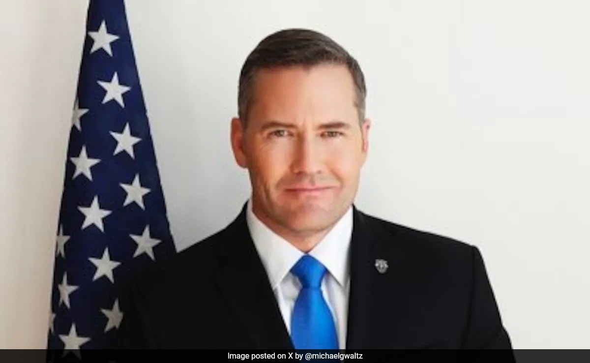 Donald Trump Appoints Mike Waltz, India Caucus Head As National Security Adviser