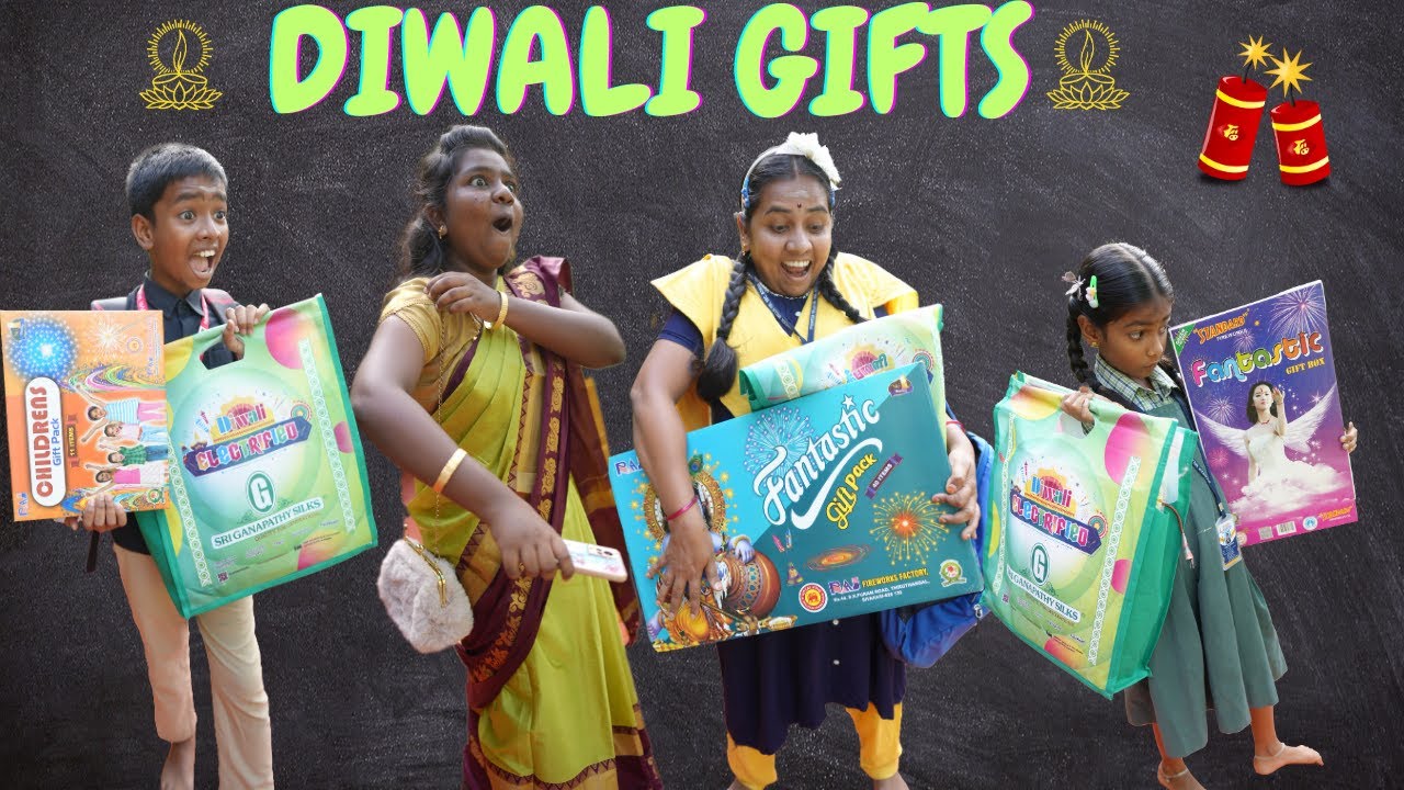 School Diwali Gift | Diwaliக்கு இப்படி கிபிட் குடுப்பாங்கன்னு எதிர்பாக்கவே இல்லை.. Mrs.Abi