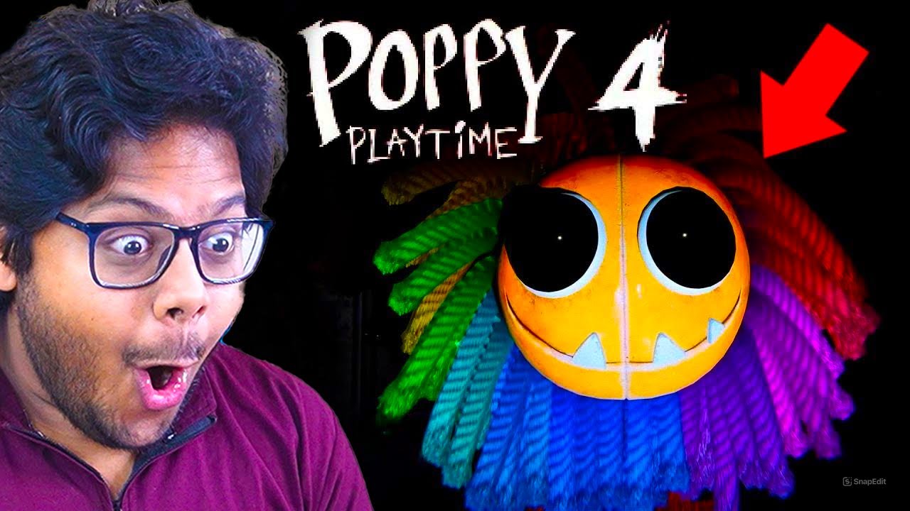 I WATCHED ALL TRAILERS TILL POPPY PLAYTIME CHAPTER 4 OFFICIAL TRAILER (Reaction) | Ayush More