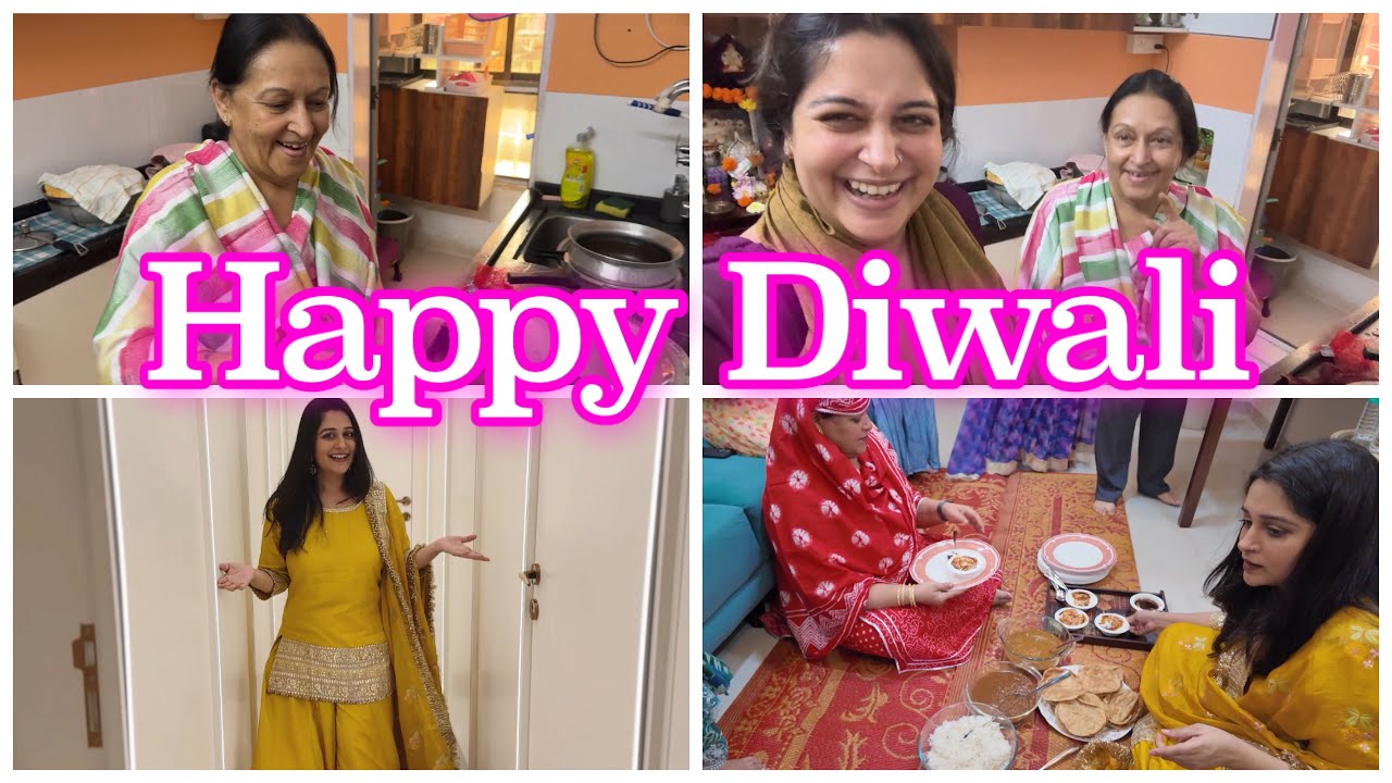 Pehli baar pressure feel hua 🙈| 1st Official Daawat from Mummy’s end! | Happy Diwali ❤️