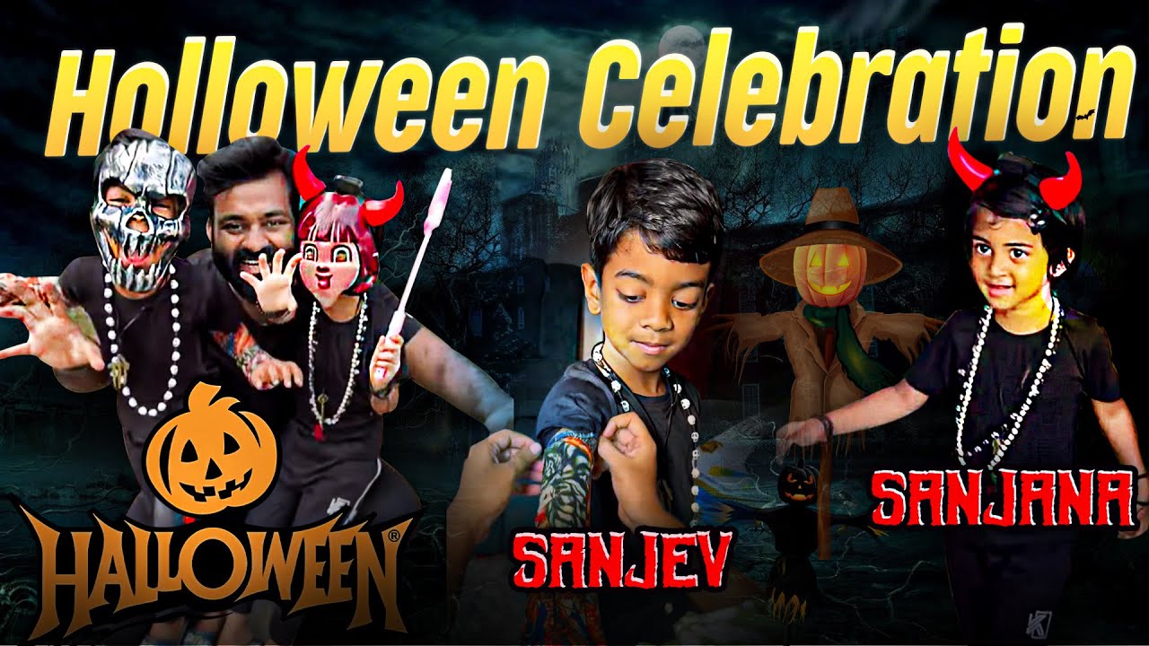 எங்க வீட்டு குட்டீஸ் Halloweenக்கு 🎃ரெடி ஆகிட்டாங்க👻🫣 #shorts #happy #comedy