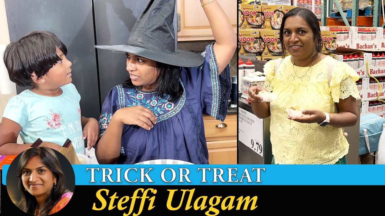 Halloween Trick or Treat Vlog in Tamil