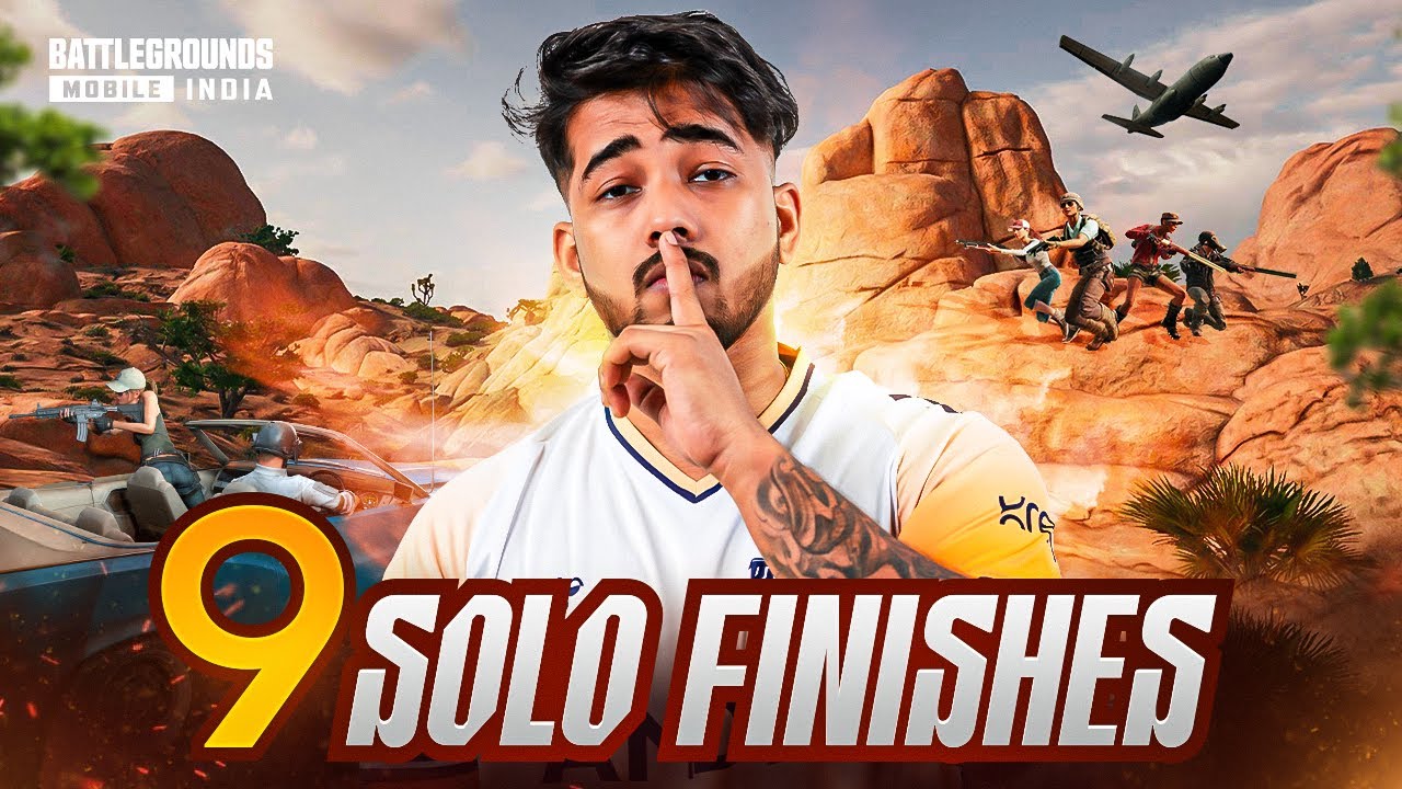 SOLO 9 FINISHES 😱🥵 | SCOUT POV