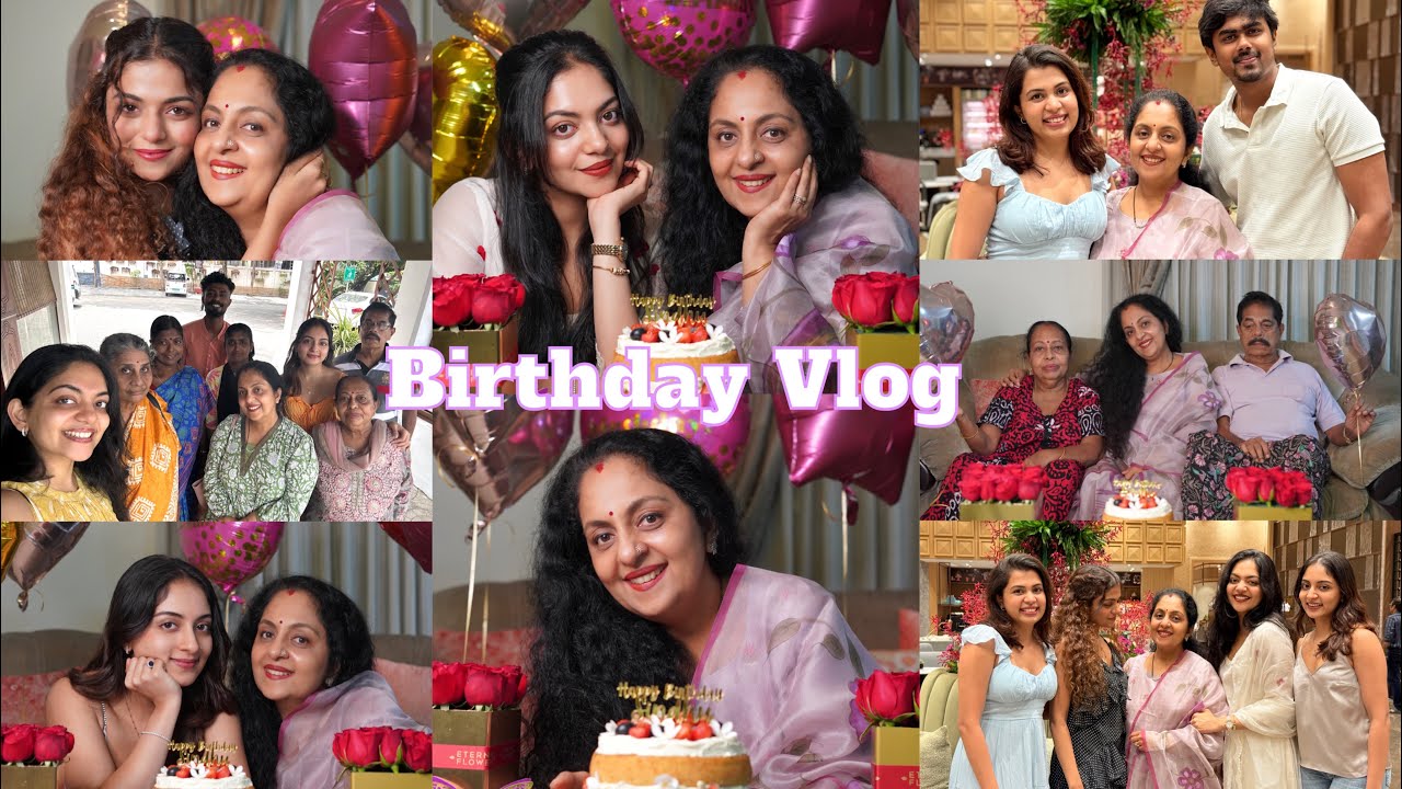 Birthday Vlog | Sindhu Krishna