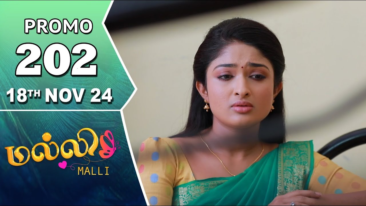 Malli Serial | Episode 202 Promo | 18th Nov 24 | Nikitha | Vijay | Saregama TV Shows Tamil