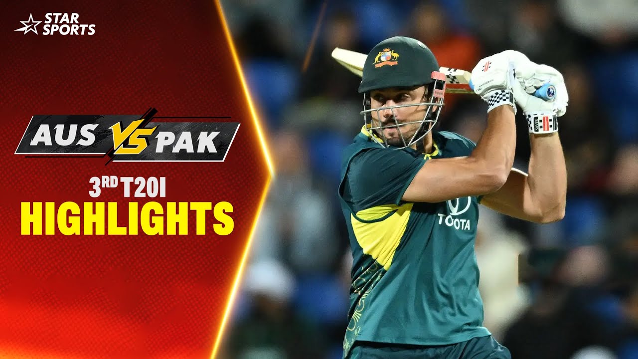 Australia Whitewash Pakistan in T20I series  | 3rd T20 HIGHLIGHTS