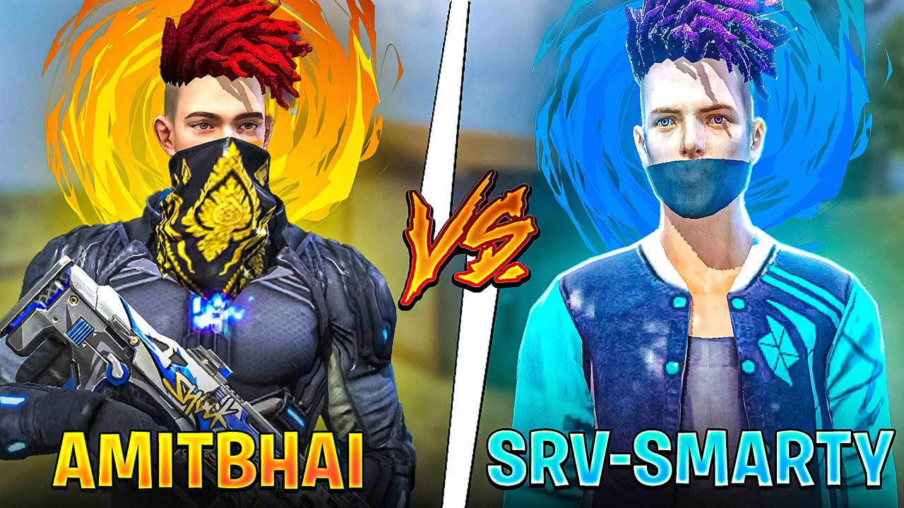 AmitBhai Vs Smarty !! 1v1 Clash Squad With Twist 🔥